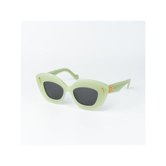 Loewe Women Sunglasses Green Grey Cat Eye LW40127I ANAGRAM 95A NEW AUTHENTIC main image 6